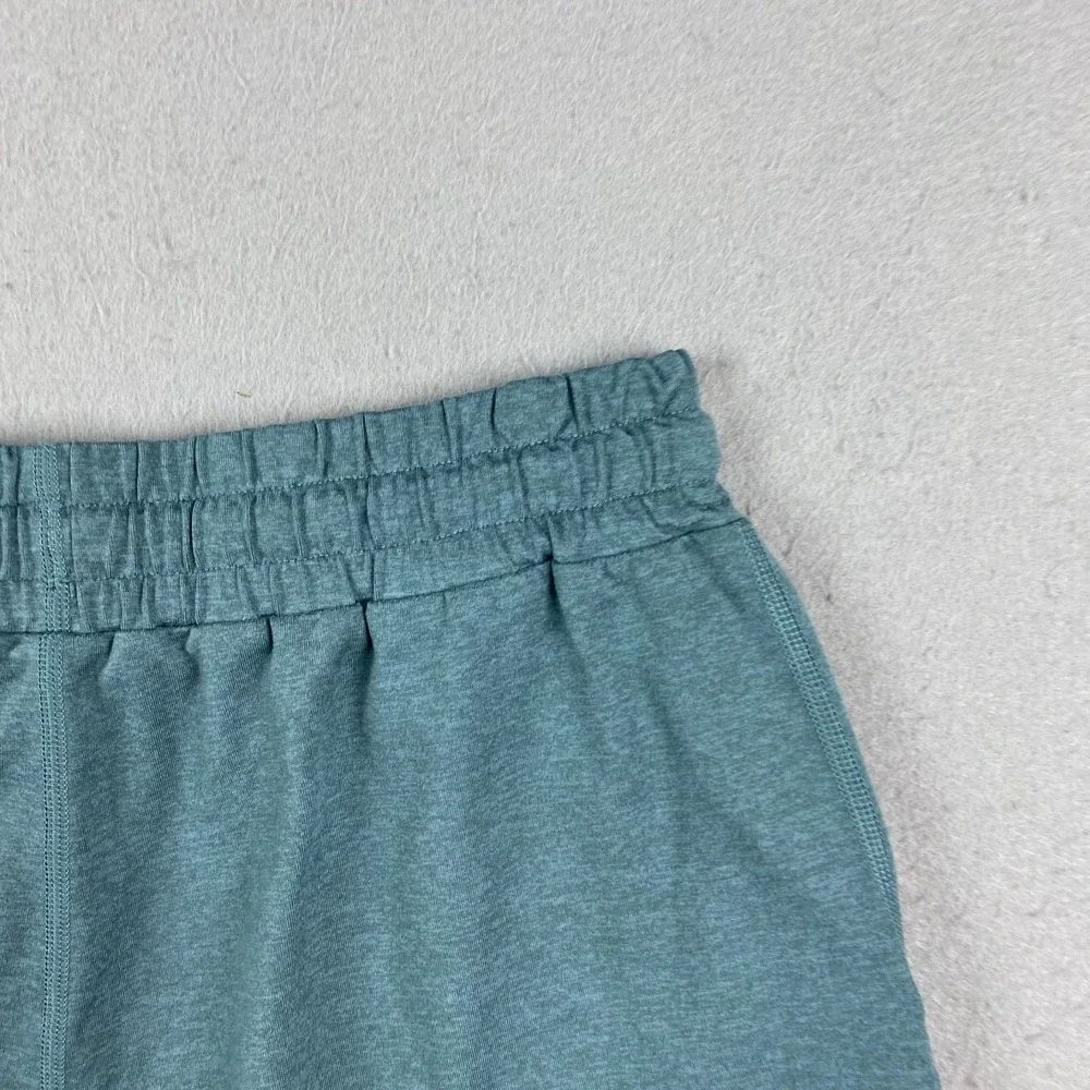 Vuori Halo Performance Shorts Womens XS zip pocket teal Heather Drawstring VW339 - Picture 5 of 11